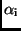 $\displaystyle \alpha _{\rm i}$