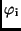 $\varphi_{\rm i}$