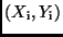 $(X_{\rm i}, Y_{\rm i})$