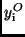$y_{\rm i}
^{O}$