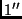 $1 ''$