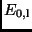 $E_{\rm0,l}$