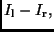 $\displaystyle I_{\rm l} - I_{\rm r},$