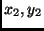 $x_{2}, y_{2}$