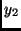 $\displaystyle y_{2}$