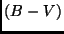 $(B-V)$