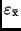 $\varepsilon _{\bar{\rm x}}$