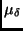 $\mu_{\delta}$