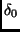 $\delta_0$
