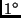$1^{\circ}$