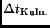 $\displaystyle \Delta t_{\rm Kulm}$
