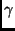$\displaystyle \gamma$