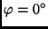 $\varphi=0^\circ$