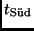 $t_{\rm S''ud}$