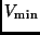 $V_{\rm min}$