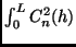 $\int_0^L C_n^2(h)$