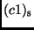 $\displaystyle (c1)_{\rm s}$