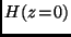 $H(z\!=\!0)$