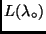 $L(\lambda _{\circ})$
