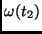 $\omega(t_2)$