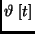 $\vartheta \; [t]$