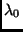 $\lambda _0$
