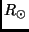 $R_{\odot}$
